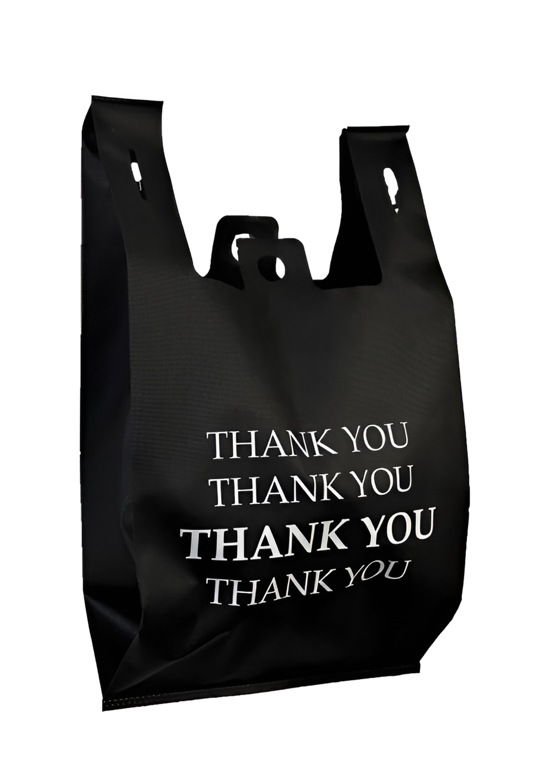 T-Shirt Reusable Shopping Bags **MERCI/THANK YOU Bilingual** S5